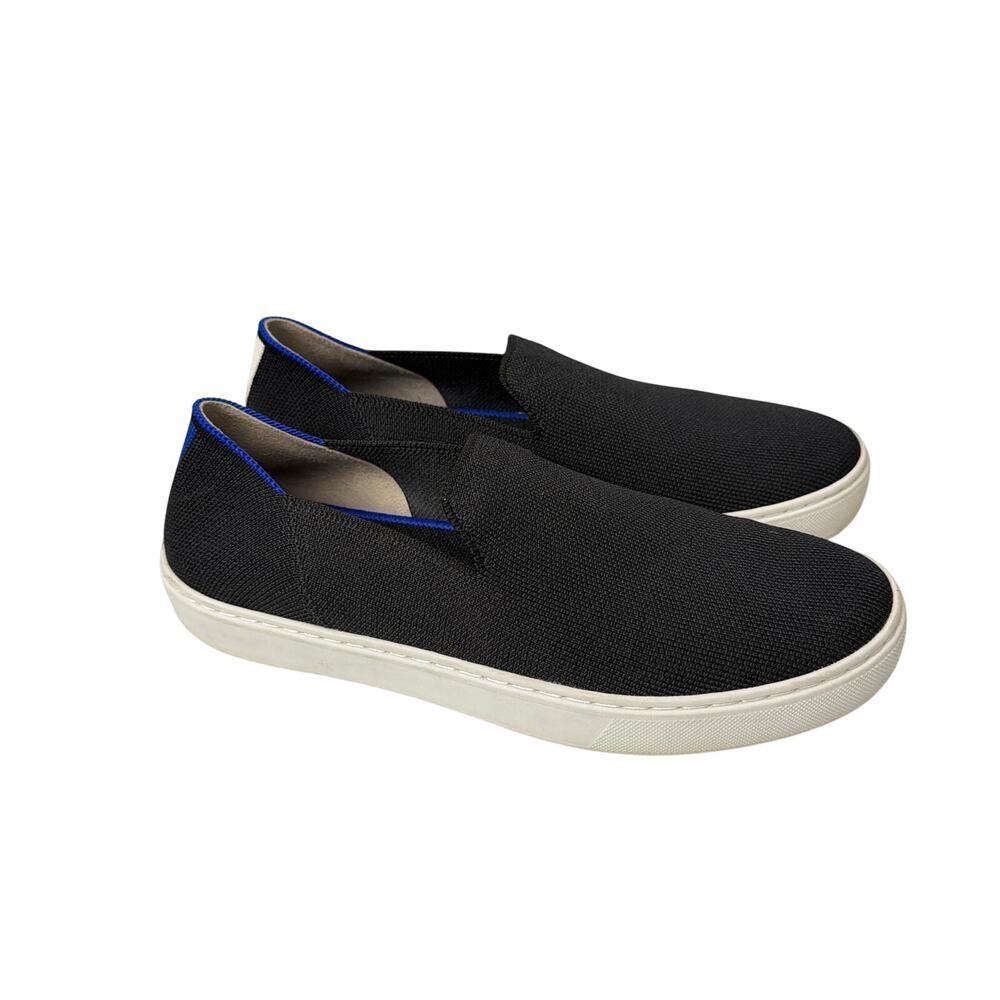 Rothys The Original Slip On Sneaker Womens Size 8 Black Comfort Shoes